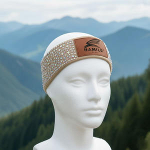 Bandeaux de spa personnalisés 2026 tendance en polaire corail extra épais et doux, séchage rapide, brodés, pour maquillage et cheveux - Product Image 5