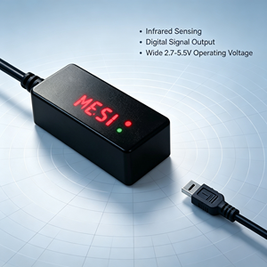 IFA03 สายอินฟราเรด IR สายต่อขยายตัวรับสัญญาณ IR พร้อม USB IR LED เซ็นเซอร์สัญญาณดิจิตอลเอาต์พุต 2.7-5.5V มินิยูเอสบี CE RoHS - Product Image 6