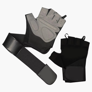 Gants de sport Geo Brothers pour l'entraînement en salle de sport, soutien du poignet, pour hommes et femmes, fitness, entraînement en plein air, respirants, légers, demi-doigts - Product Image 1
