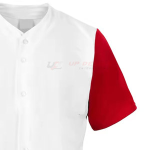 Up Design <b>International</b> Factory Made Unique Design Short Sleeve Breathable Baseball Jersey Custom Logo Printed for Unisex - Product Image 3