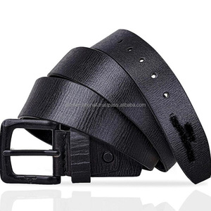 เข็มขัดหนังลำลองสำหรับทุกเพศเข็มขัดหนังพื้นผิวแบบแฮนด์เมดออกแบบได้ตามต้องการ - Product Image 1