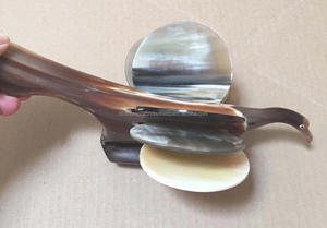 Ensemble de sous-verres en corne lisse Prime Artisan, haute qualité pour hôtels, restaurants, bars, cafés, maisons, décoration de table, protection - Product Image 2