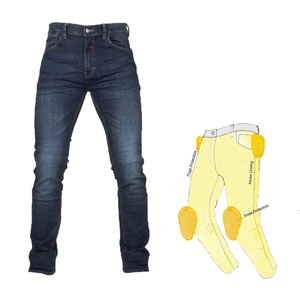 New Design Vintage Casual Washed Stretch Riding Pants Cheap Price Kevlar <b>Biker</b> Motorcycle <b>Jeans</b> For <b>Men's</b> Wear OEM Design - Product Image 1