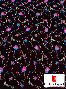 Tissu Jacquard de Luxe Personnalisé en Dentelle (100% Polyester Enduit PA) - Anti-Bactérien et Coupe-Vent pour Vêtements et Artisanat |   Fournisseur OEM/ODM - Product Image 1