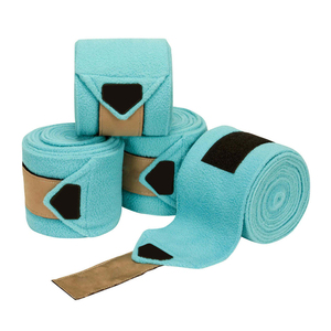 Juego de 4 Vendas de Forro Polar para Caballos, Protección Antihinchazón para las Patas, para Doma, Carreras y Equitación - Product Image 1
