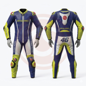 Traje de Motociclismo Deportivo Personalizado Crystal Sports, Impermeable, con Certificación CE, de Cuero Vacuno, para Hombre y Mujer, Personalizable - Product Image 6