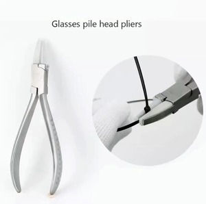 Pince à lunettes pour la réparation et le retrait des plaquettes de nez, outil de fixation des vis, ensemble d'instruments manuels de classe I - Product Image 4