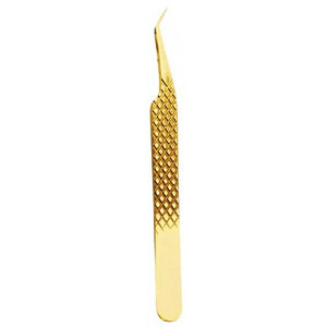 Pince à cils en acier inoxydable avec embout en microfibre, légère, pour extensions de cils, qualité supérieure, durable - Product Image 5