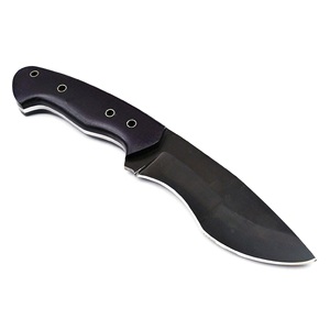 Couteau utilitaire de plein air à lame fixe de qualité supérieure, pour le désossage, le camping et la chasse, avec lame revêtue de noir, pour les acheteurs en gros aux États-Unis et en Europe - Product Image 5