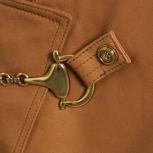 Falda de Cuero para Mujer, Precio al por Mayor, Color Sólido Personalizado, Largo Regular - Product Image 3