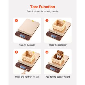 Báscula Digital de Alta Precisión para Envíos Postales, 88 Libras, con Funciones de Retención/Tara/Apagado Automático, Diseño con Soporte Abatible para Pesaje - Product Image 2