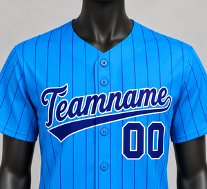 Maillot de baseball unisexe pour adultes, personnalisable, tailles S-3XL, en polyester, imprimé numériquement, respirant, avec numéros d'équipe, grandes tailles - Product Image 6
