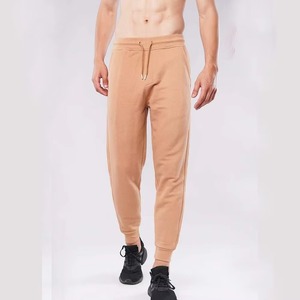 Wholesale Men's High Quality 100% Cotton Fleece Jogger Pants Comfortable Gym Wear Cargo Sweatpants Styles Service Available - Product Image 1