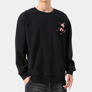 Premium Quality Winter Men's <b>Embroidery</b> <b>Sweatshirt</b> 100% Cotton Fleece Oversized Customizable Embroidered <b>Sweatshirt</b> for Men - Product Image 3