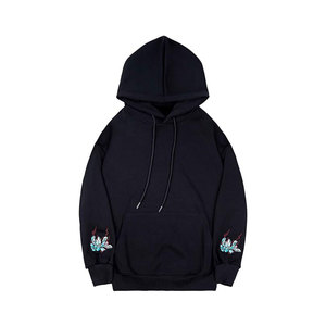Sweat à capuche en tissu polaire à motif personnalisé, broderie pour homme, vêtements urbains confortables pour hommes, vente chaude en stock - Product Image 1