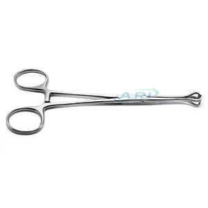 Pinzas Quirúrgicas Babcock de Acero Inoxidable, Instrumentos Médicos de Calidad Profesional, Pinzas Babcock Duraderas de Acero Inoxidable - Product Image 3