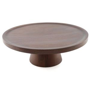 New Arrival Two Tier Wooden Marble Lazy Susan <b>Turntable</b> Rotating Serving Tray for Kitchen Dining <b>Table</b> Decor - Product Image 6