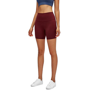 Women's Fitness Yoga Gym 2026 New Design Summer Pants Sports Shorts Polyester/Cotton Quick Dry Workout Waistband Skinny Yoga - Product Image 1