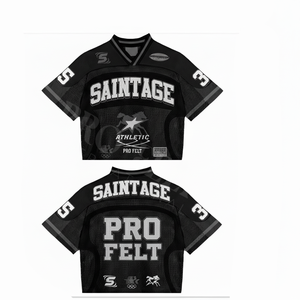 100% Cotton Breathable Hip Hop Mesh Sublimation Custom Brand Name Logo Design Team Name Number Dropped Shoulder Top OEM Custom - Product Image 2