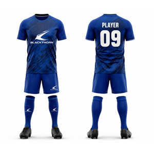 Camiseta de Fútbol para Hombre, Cuello Redondo, Sublimación Completa, Manga Corta, Elástica en Cuatro Direcciones, Transpirable, Ecológica, Ajuste Atlético - Product Image 6