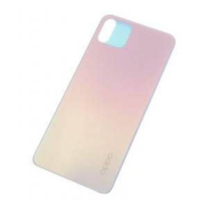 Funda trasera Oppo para A72 5G, funda protectora con diseño degradado en blanco - Product Image 1