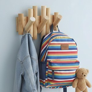 Eco-Certified Bamboo <b>Wall</b> Hook Set | Sustainable Wooden Peg <b>Rails</b> | Wholesale - Product Image 4