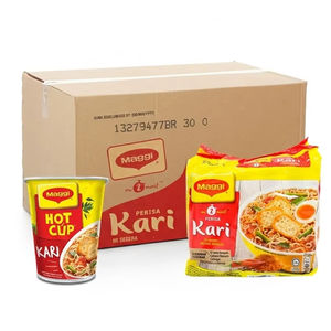 Paquete Combinado en Caja para Pedidos al por Mayor, Sopa de Curry Maggi Clásica Favorita, Fideos Instantáneos, Harina de Trigo Refinada de Alta Calidad Certificada - Product Image 1