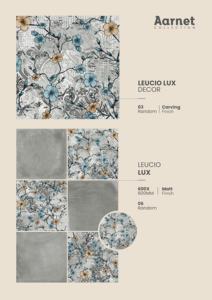 Carrelage en porcelaine texturé à finition mate, format 60x60 cm, conçu pour des applications architecturales élégantes au sol. - Product Image 4