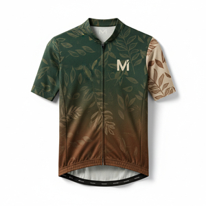 เสื้อจักรยานแบบซิปเต็มตัว พิมพ์ลายแบบ Sublimation ไม่ซีดจาง มีกระเป๋าหลังสามช่อง เสื้อจักรยานสำหรับทีมแข่ง - Product Image 1