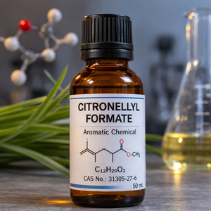 Formato de Citronelilo de Alta Pureza, Ingrediente Químico Aromático para Perfumería, Cosméticos, Fabricación de Jabones y Detergentes - Product Image 1
