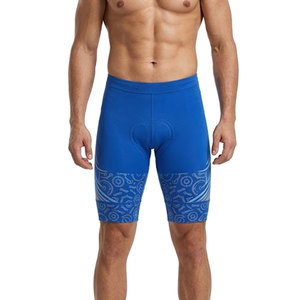 Shorts de cyclisme pour hommes de qualité supérieure, tricotés, unis, légers, respirants, service OEM pour activités sportives et performance active - Product Image 1