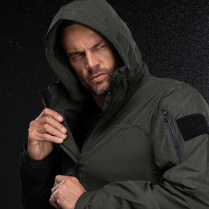Chaqueta Cortavientos de Lona Transpirable y Resistente al Viento para Hombre, Diseño Personalizado de Alta Calidad, para Uso en Exteriores, Ropa de Invierno Informal y Cálida - Product Image 4