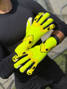 Guantes de Portero Personalizados de Alta Calidad, Ajustables, Unisex, de Algodón/Spandex, con Protección para los Dedos, para Fútbol Soccer - Product Image 6