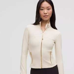 เสื้อแจ็คเก็ตโยคะยืดหยุ่นระบายอากาศได้ดี คอตั้งแนวตั้ง แขนยาว แฟชั่นสำหรับผู้หญิง ออกกำลังกาย ฟิตเนส - Product Image 1