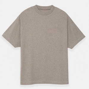 Fabrication sur mesure, T-shirt homme uni, 240g, coupe classique, 100% coton/polyester, écologique, respirant, anti-rides, séchage rapide - Product Image 1