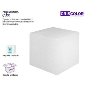 CUBO POREX 20X20 Square Polyfoam <b>Crafts</b> - Product Image 3
