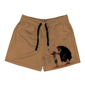 Pantalones Cortos de Malla para Hombre, Transpirables, con Cordones Ajustables, de Secado Rápido, de 5 Pulgadas, para Verano, con Estampado por Sublimación Personalizado - Product Image 3