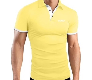 Camisas polo de talla grande para hombre, camisas polo de diseño personalizado para hombre, camisas polo 100% algodón suave, venta al por mayor desde Bangladesh. - Product Image 4