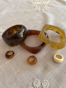 Brazaletes de Resina CRESCENT CRAFTS de Alta Calidad, Altamente Pulidos, con Diseño de Ángel, Estilo Colorido y Moderno, para Fiestas Cristianas - Product Image 6