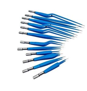 Juego de 12 Pinzas Bipolares de Bayoneta para Irrigación, Premium, Antiadherentes, Reutilizables, de Acero Inoxidable Alemán, Instrumentos Quirúrgicos con Certificación CE e ISO - Product Image 2