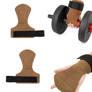 ANAX SPORTS Poignée en cuir réglable avec boucle métallique pour la musculation, la relaxation musculaire, équipement de fitness personnalisable OEM - Product Image 5