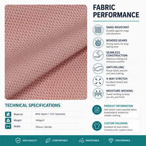 Tissu de vêtements de <span class=keywords><strong>sport</strong></span> conforme à la norme GRS pour les maillots de <span class=keywords><strong>basket</strong></span>-ball, 88% nylon, 12% élasthanne, évacuation de l'humidité, conforme à la norme REACH - Product Image 3