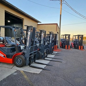 Caterpillar 2-5 Tons 500kg Meter Hand Hydraulic Transmission <b>Pallet</b> Portable Diesel Engine Forklift <b>Used</b> Parts Price Stacker - Product Image 2