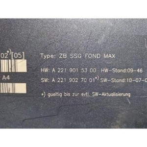 โมดูลควบคุมไฟหน้ารถยนต์ S-class ปี 2009-2013 มือสอง ของแท้ รหัสอะไหล่ A2219002202 - Product Image 3