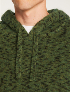 Sweat à capuche en mohair personnalisé de haute qualité pour homme, style streetwear, épais, coupe oversize et carrée, à manches longues, en maille - Product Image 6