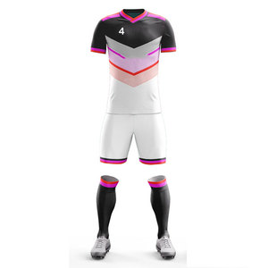 Tenues de football complètes de qualité supérieure pour adultes, respirantes, kits d'équipe, créez votre propre design, uniformes de football personnalisés OEM - Product Image 2