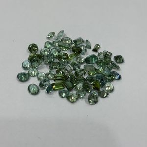 Turmalina Verde Menta Natural al por Mayor, Corte Mixto de 1 a 4 Quilates, Lote Suelto, Calidad AAAA, Gemas de Madagascar de Grado Joyería Fina - Product Image 1