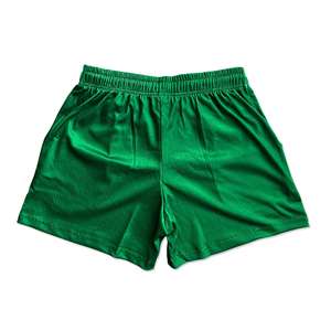 Shorts de sport pour homme, vert, taille élastique, unis, décontractés, pour la gym, l'entraînement, la course à pied, respirants - Product Image 4