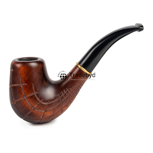 Pipa de Tabaco de Madera Moderna, Ecológica y Hecha a Mano, Regalo para Fumadores de Tradebyd - Product Image 1