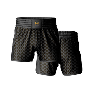 Customized Professional Men's Adult Lightweight Breathable <b>Polyester</b>/Nylon MMA Muay Thai Boxing <b>Shorts</b> Durable Quick Dry <b>Shorts</b> - Product Image 1